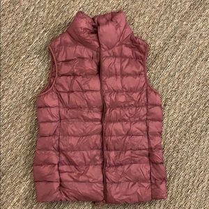 Uniqlo pink vest